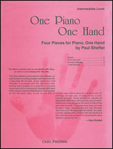 One Piano One Hand piano sheet music cover